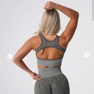 NVGTN Eclipse Bra in Khaki Green